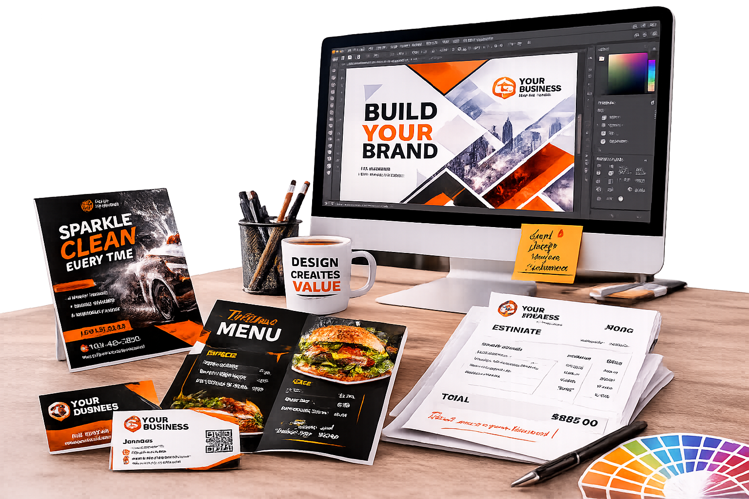 Professional graphic design services by Jey’s Creation