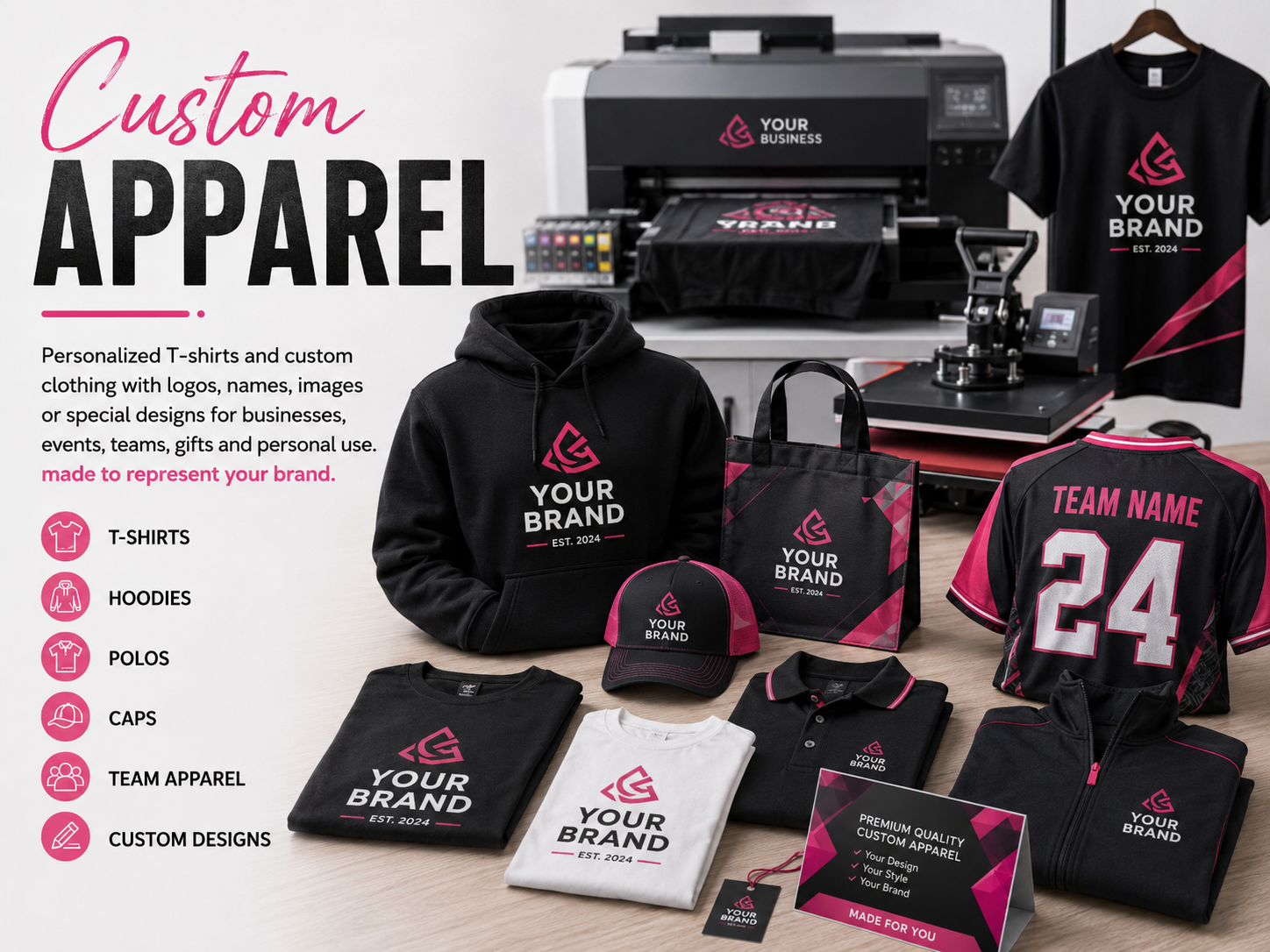 Custom Apparel Service