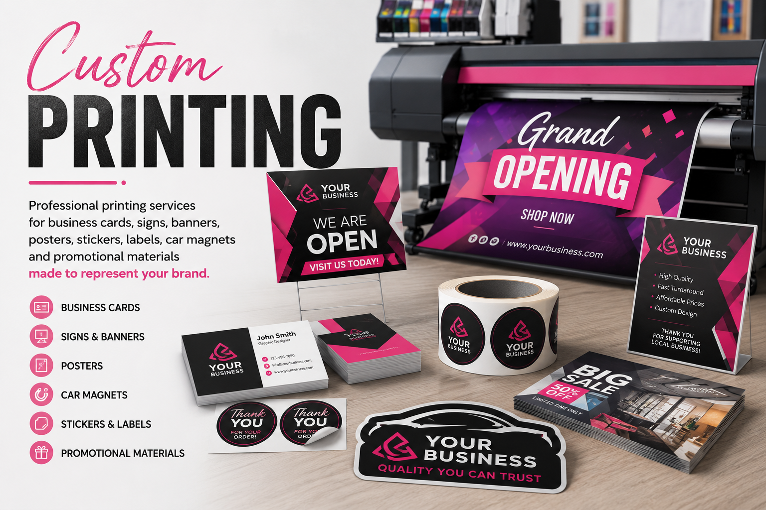 Custom Printing Service